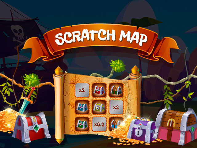 Scratch Map Arcades  (Galaxsys)