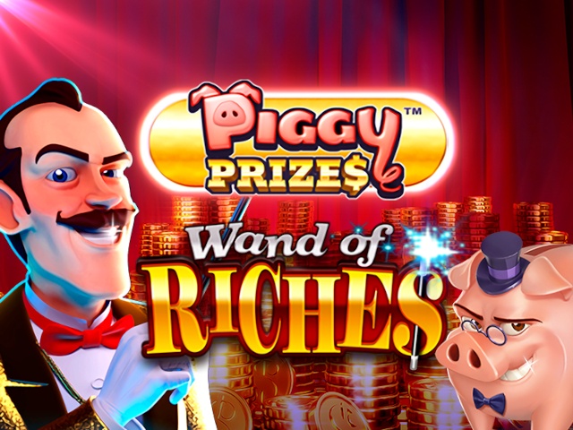 Piggy Prizes Wand of Riches Slots  (Novomatic)