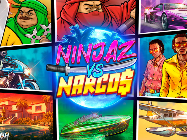 Ninjaz vs Narcos Slots  (Kalamba)