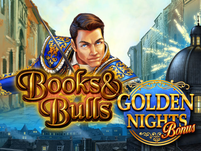 Books & Bulls Golden Nights Slots  (GamomatGames)