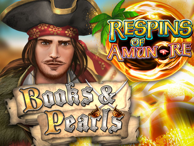 Books & Pearls Respins of Amun-Re Slots  (GamomatGames)