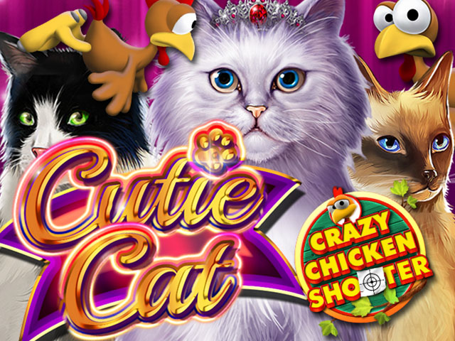 Cutie Cat Crazy Chicken Shooter Slots  (GamomatGames)