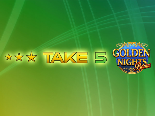 Take 5 Golden Nights Slots  (GamomatGames)