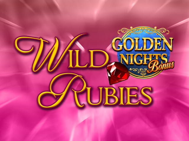 Wild Rubies Golden Nights Slots  (GamomatGames)