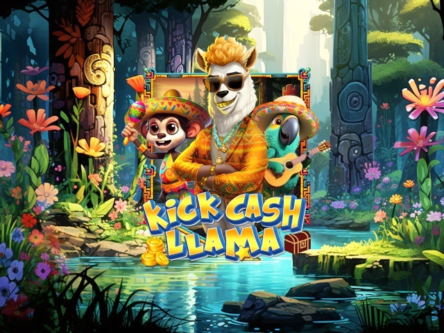 Kick Cash Llama Slots  (Kaga)