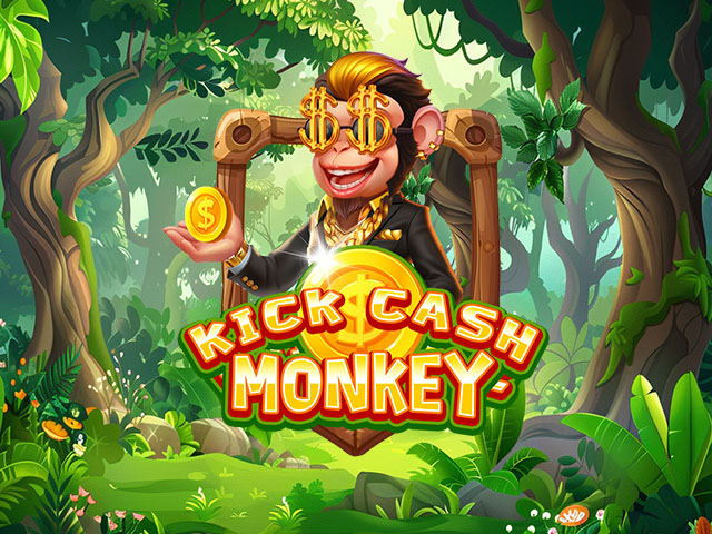 Kick Cash Monkey Slots  (Kaga)