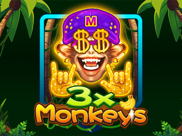 3x Monkeys Slots  (Kaga)