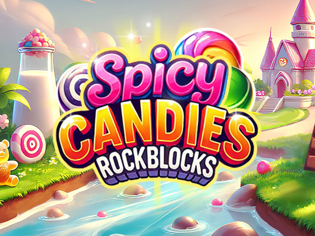 Spicy Candies Rockblocks Slots  (Mascot Gaming)