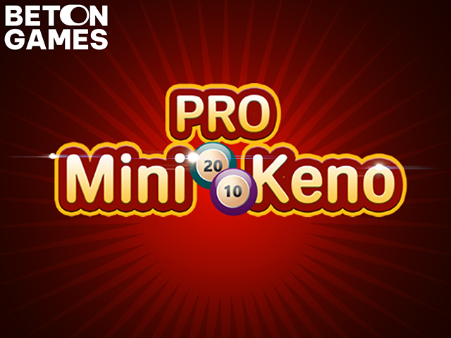 Mini Keno Pro Arcades  (TVBet)
