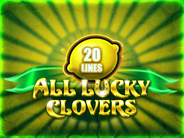 All Lucky Clover 20 Slots  (BGaming)