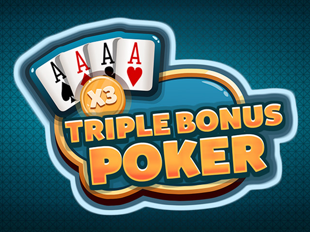 TRIPLE BONUS POKER Video Poker  (RedRakeGaming)