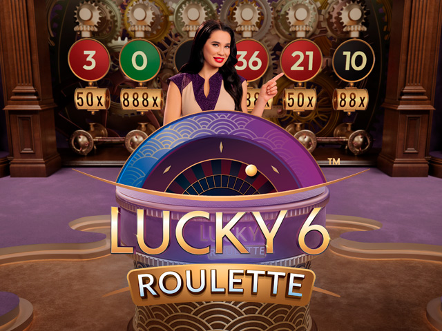 Lucky 6 Roulette™ Table Games  (Pragmatic Play Live)