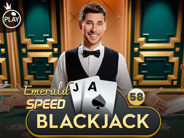 Speed Blackjack 58 - Emerald Arcades  (Pragmatic Play Live)