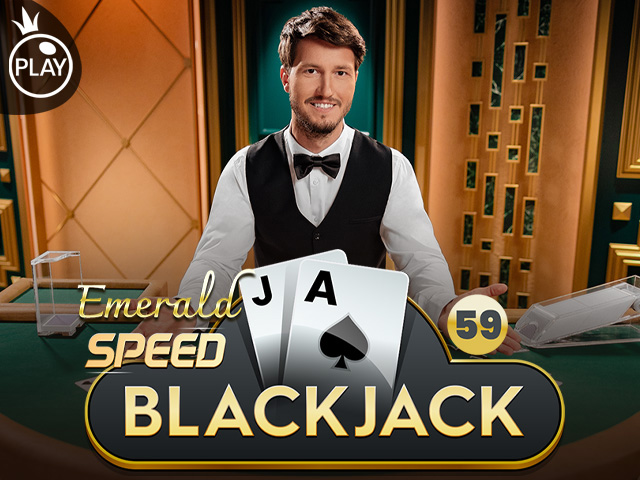 Speed Blackjack 59 - Emerald Arcades  (Pragmatic Play Live)