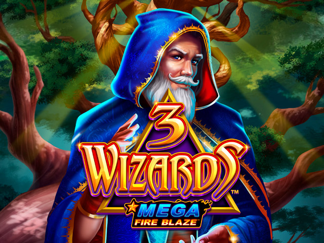 Mega Fire Blaze: 3 Wizards Slots  (Relax Gaming)