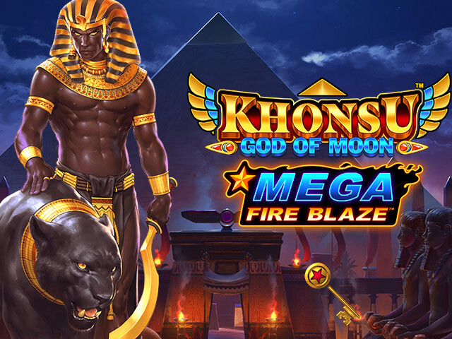 Khonsu God of Moon: Mega Fire Blaze Slots  (Relax Gaming)