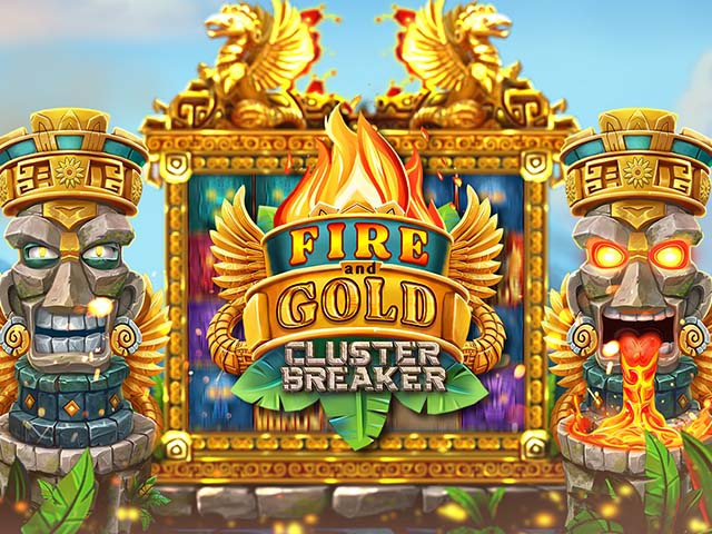 Fire and Gold Cluster Breaker Slots  (Stakelogic)