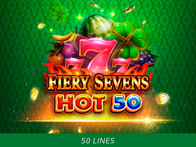 Fiery Sevens Hot 50 Slots  (Spadegaming)