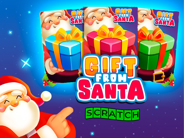 Gift From Santa Green Arcades  (Spinmatic)