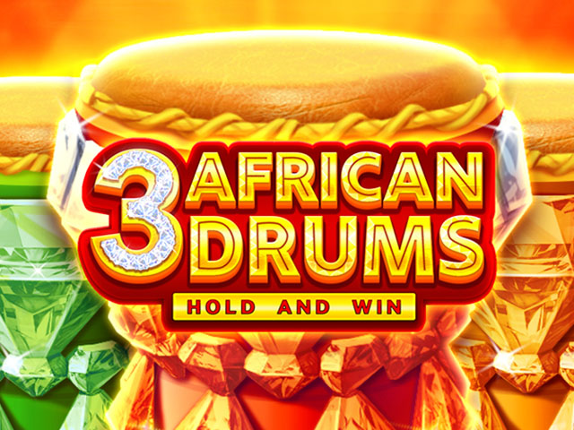 3 African Drums Slots  (3 Oaks Gaming)