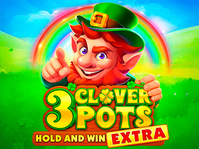 3 Clover Pots Extra Slots  (3 Oaks Gaming)