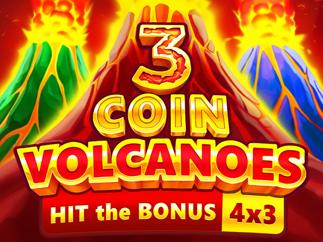 3 Coin Volcanoes Slots  (3 Oaks Gaming)