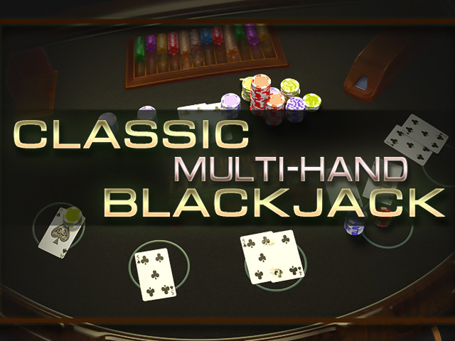 Classic Multi-Hand Blackjack (Black) Arcades  (ConceptGaming)