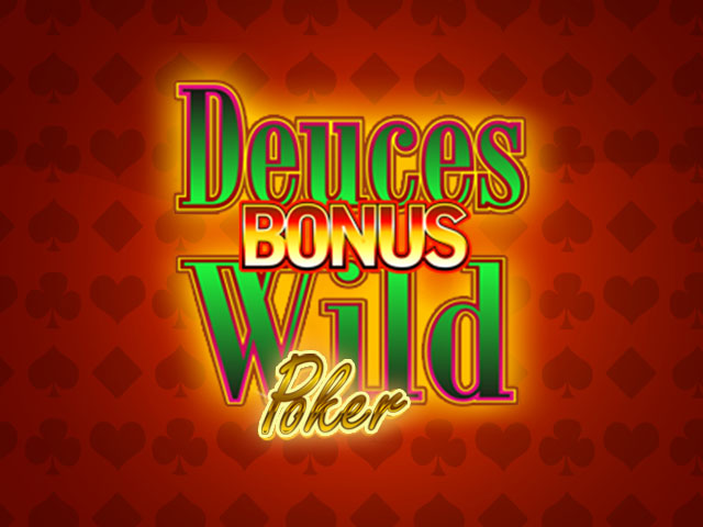 Bonus Deuces Wild Video Poker  (Genii)