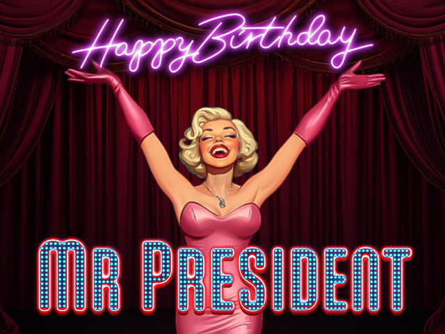 Happy Birthday Mr President Slots  (Genii)