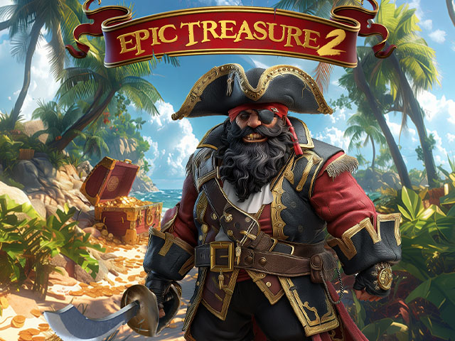 Epic Treasure 2 Slots  (Red Tiger)