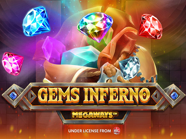 Gems Inferno MegaWays Megaways Slots  (Red Tiger)