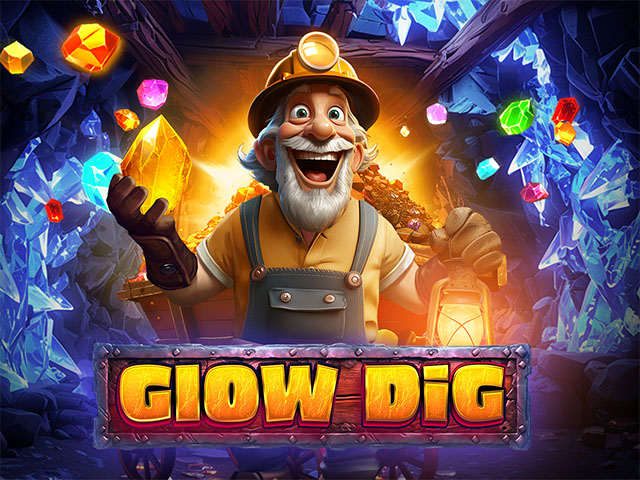 Glow Dig Slots  (Red Tiger)
