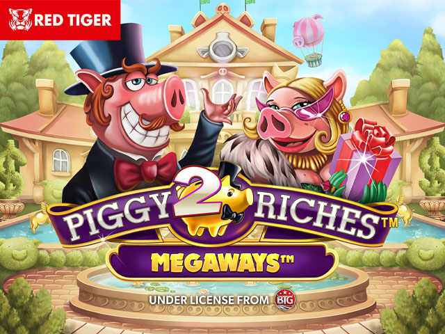 Piggy Riches 2 Megaways Megaways Slots  (Red Tiger)