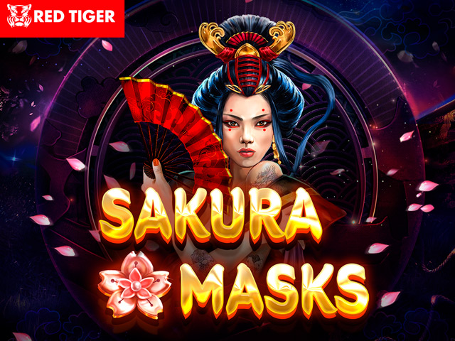 Sakura Masks Slots (Red Tiger)