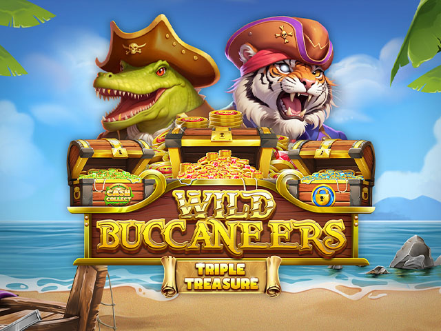 Wild Buccaneers Triple Treasure Slots  (Relax Gaming)