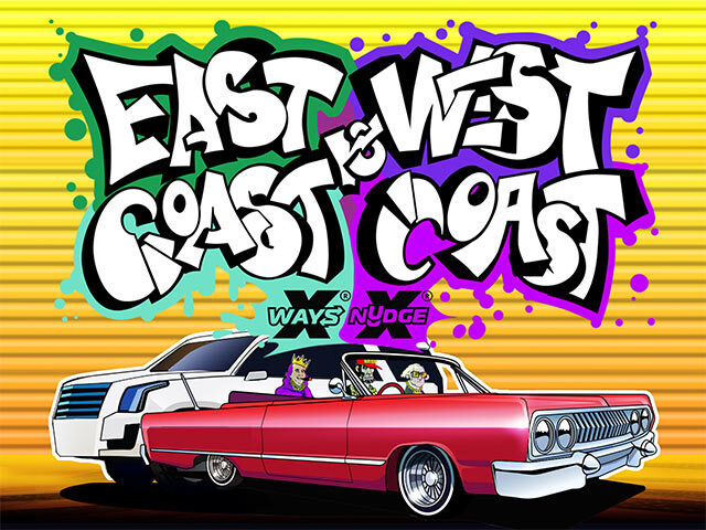 East Coast vs West Coast Slots  (Nolimit City)