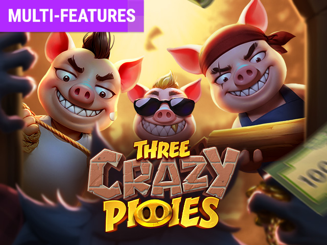 Three Crazy Piggies Slots  (PGSoft)