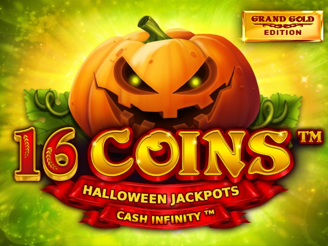 16 Coins™ Grand Gold Edition Halloween Jackpots Slots (Wazdan)
