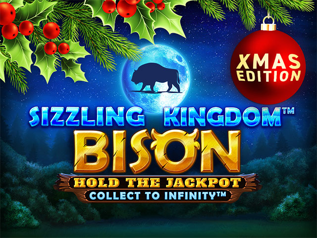 Sizzling Kingdom™: Bison Xmas Slots (Wazdan)