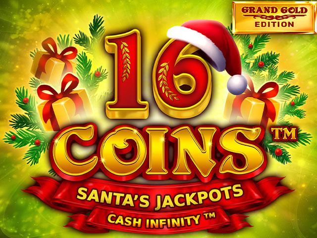 16 Coins™ Grand Gold Edition Santa’s Jackpots Slots (Wazdan)