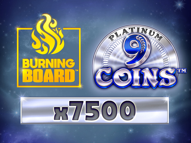 9 Coins™ Platinum Burning Board™ Arcades  (Wazdan)