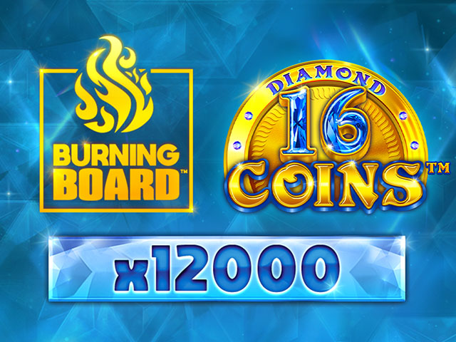 16 Coins™ Diamond Burning Board™ Arcades  (Wazdan)