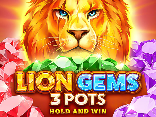 Lion Gems 3 Pots: Hold and Win Slots  (Playson)