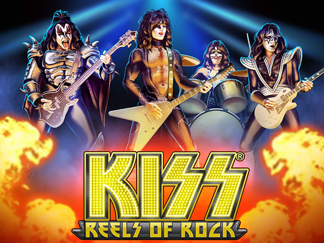 Kiss Reels Of Rock Slots  (Play'n GO)