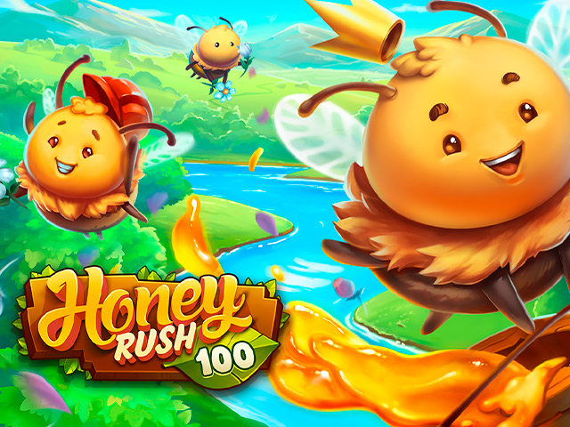 Honey Rush 100 Slots  (Play'n GO)