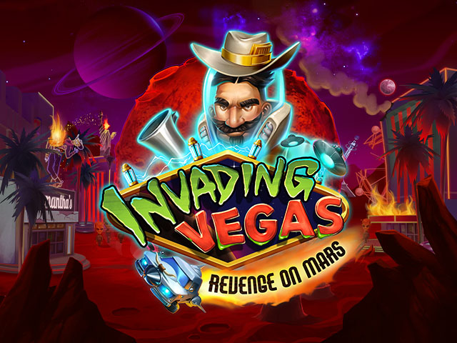 Invading Vegas Revenge on Mars Slots  (Play'n GO)