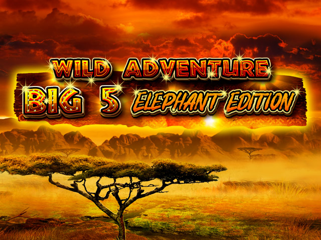 Wild Adventure - Big 5 Elephant Edition Slots  (Merkur)