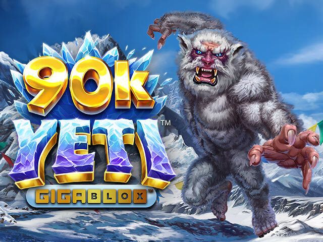 90k Yeti Gigablox Slots  (Yggdrasil)