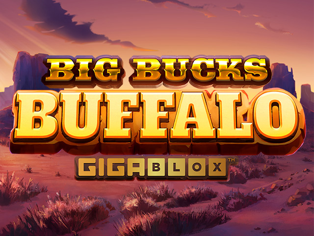 Big Bucks Buffalo Gigablox Slots  (Yggdrasil)