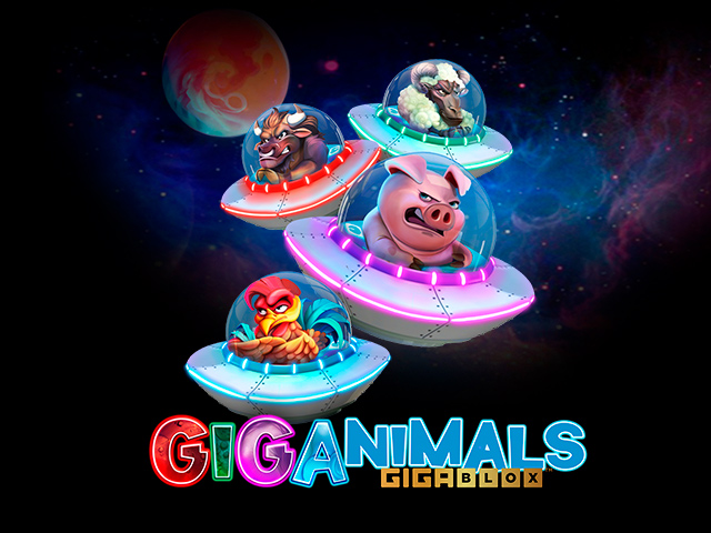 Giganimals Gigablox Slots  (Yggdrasil)